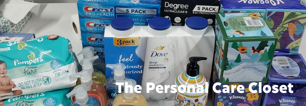 Personal Care Items on a table
